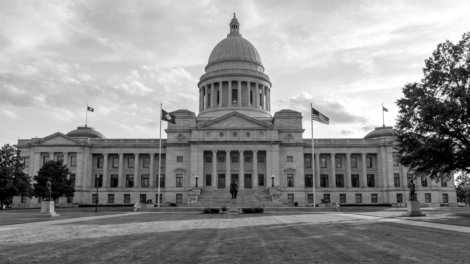The Arkansas State Capitol in Little Rock