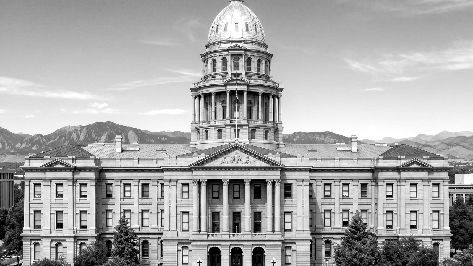 The Colorado State Capitol in Denver