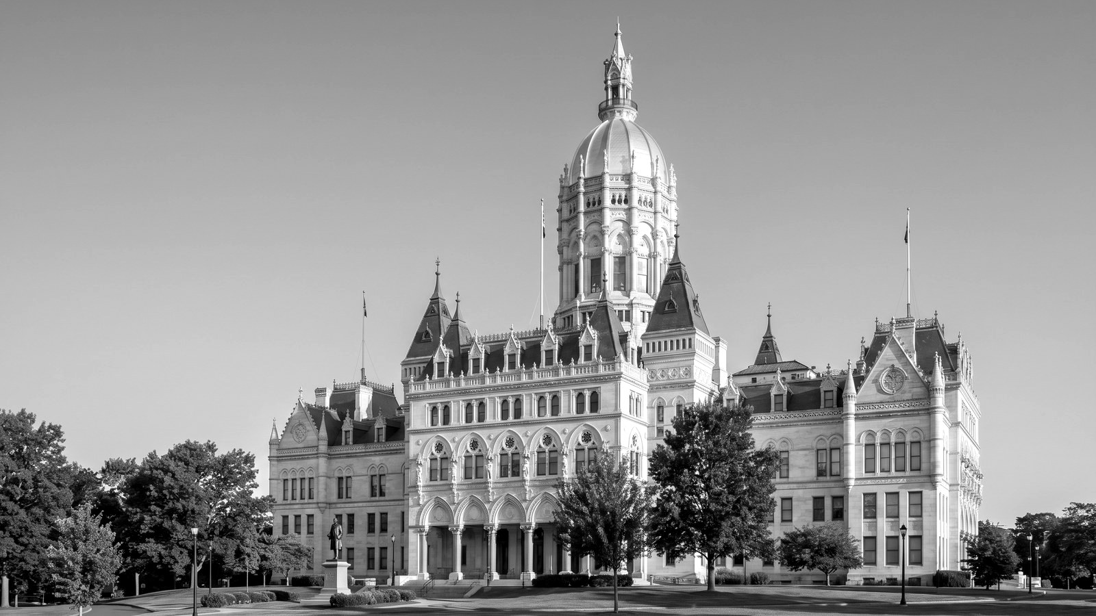 The Connecticut State Capitol in Hartford