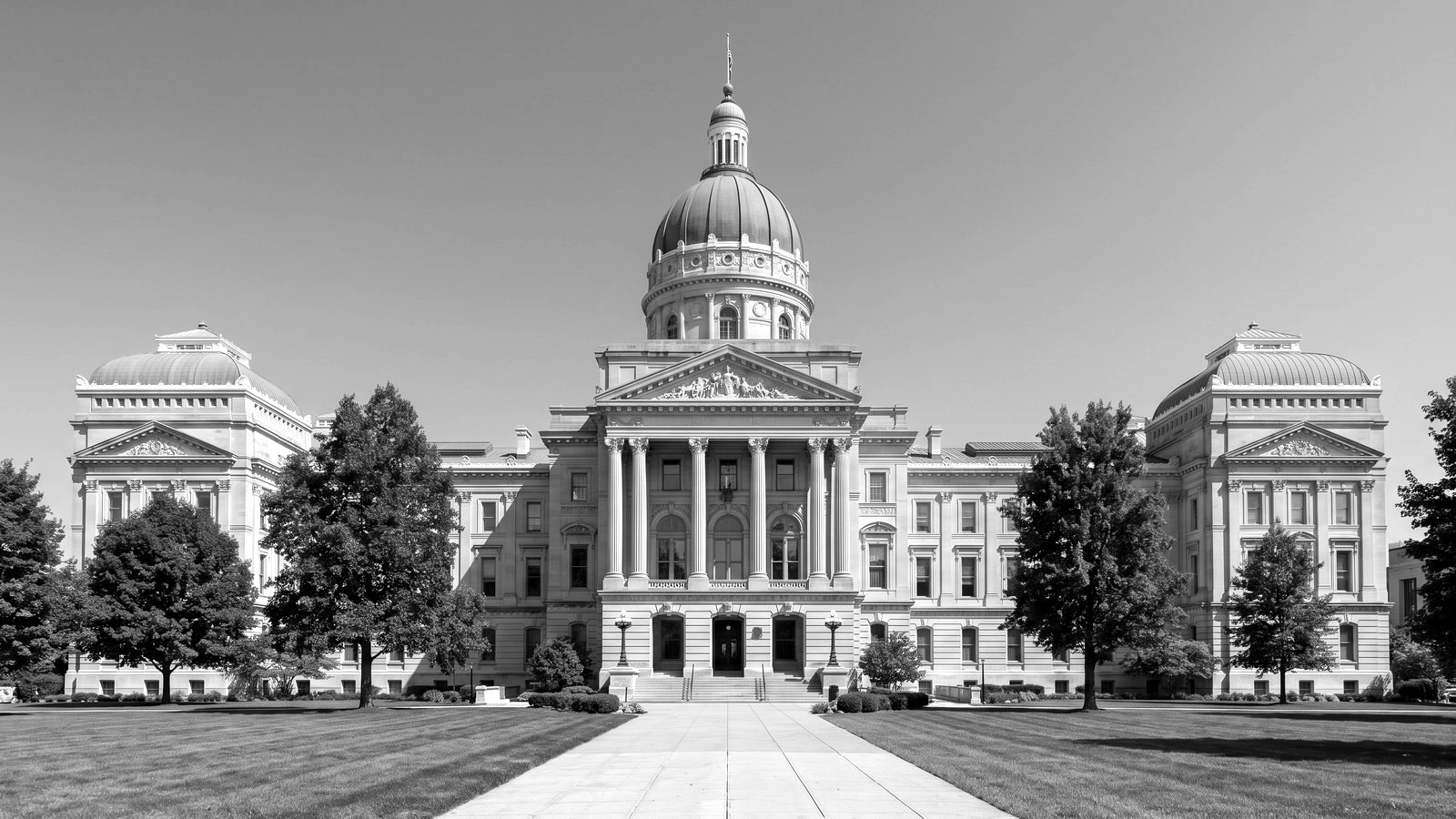The Indiana State Capitol in Indianapolis
