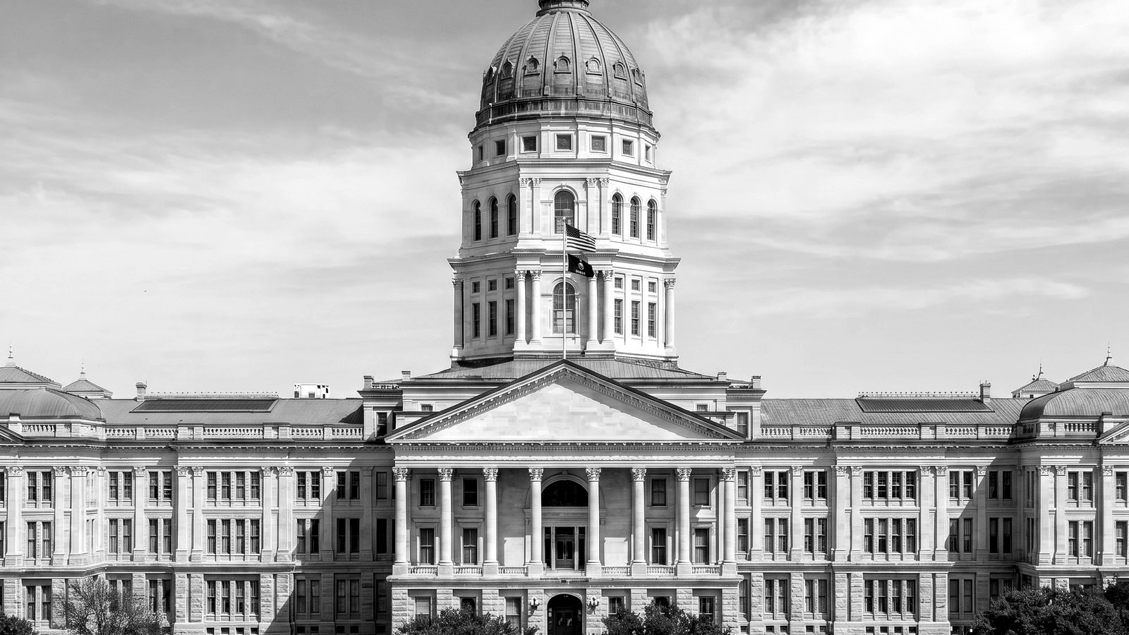The Kansas State Capitol in Topeka