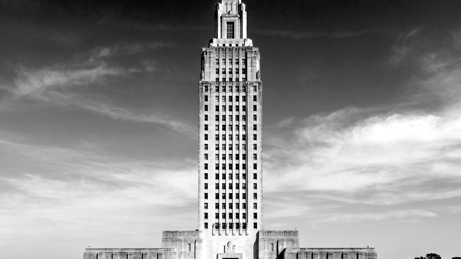 The Louisiana State Capitol in Baton Rouge