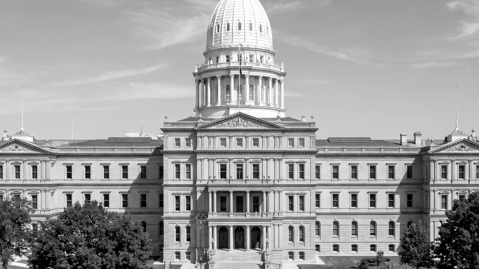 The Michigan State Capitol in Lansing
