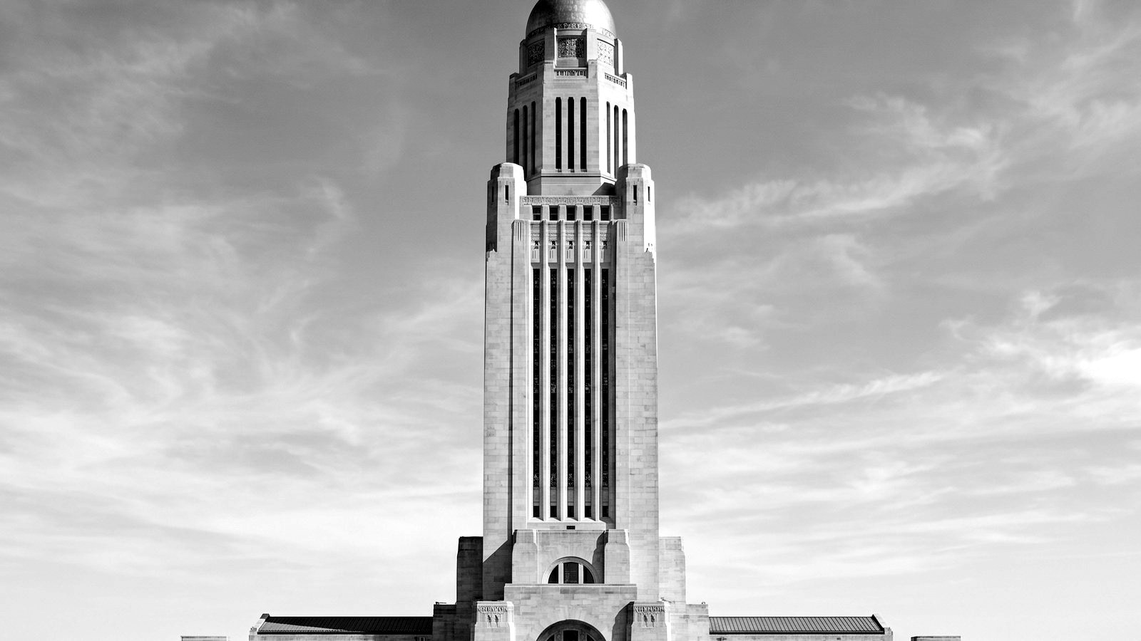 The Nebraska State Capitol in Lincoln