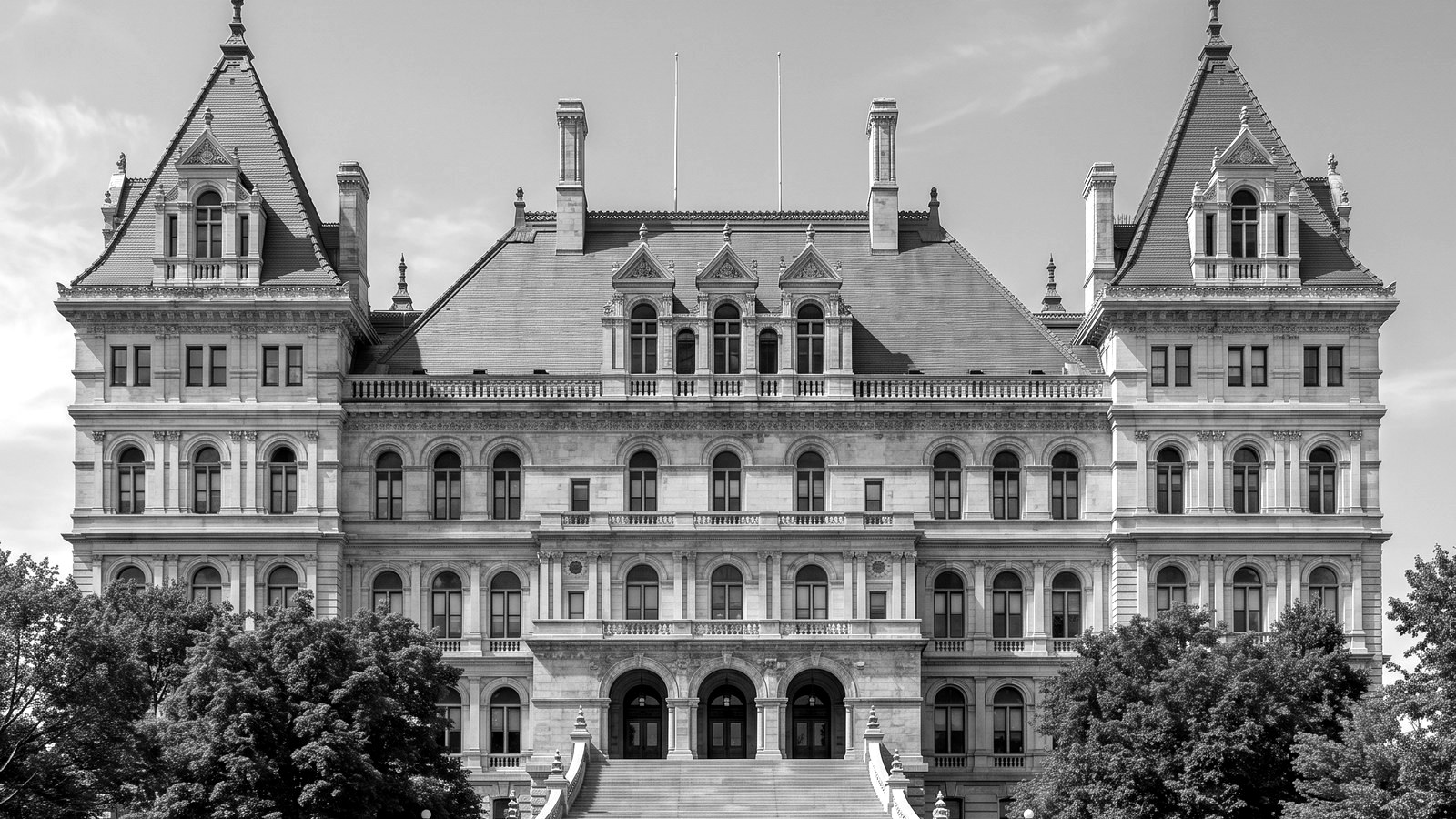 The New York State Capitol in Albany