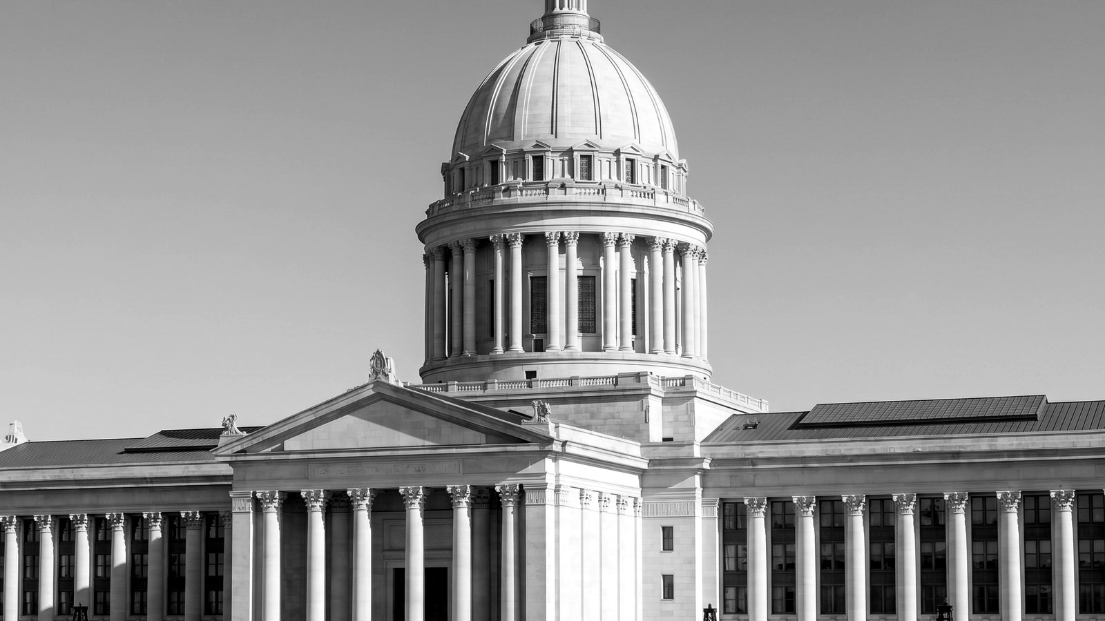 The Oklahoma State Capitol in Oklahoma City