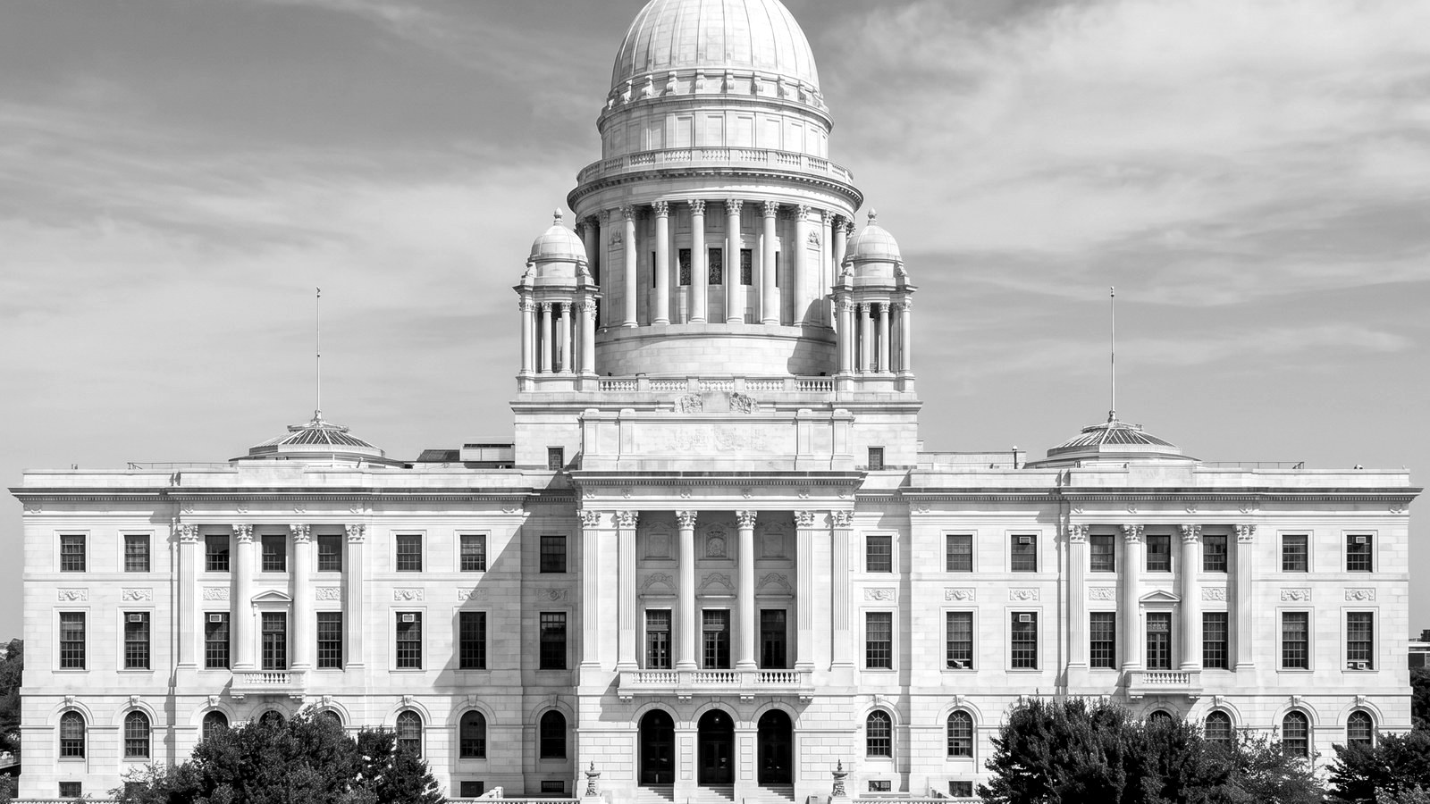 The Rhode Island State House in Providence