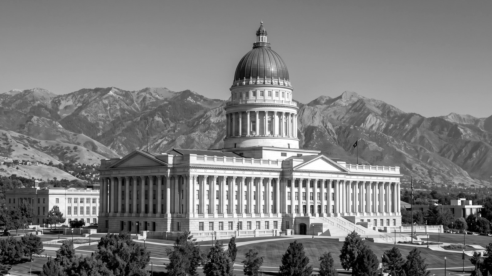 The Utah State Capitol in Salt Lake City