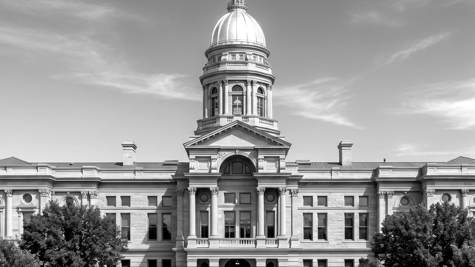 The Wyoming State Capitol in Cheyenne
